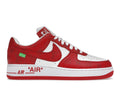 Louis Vuitton Air Force 1 in Red - product image from the listing.