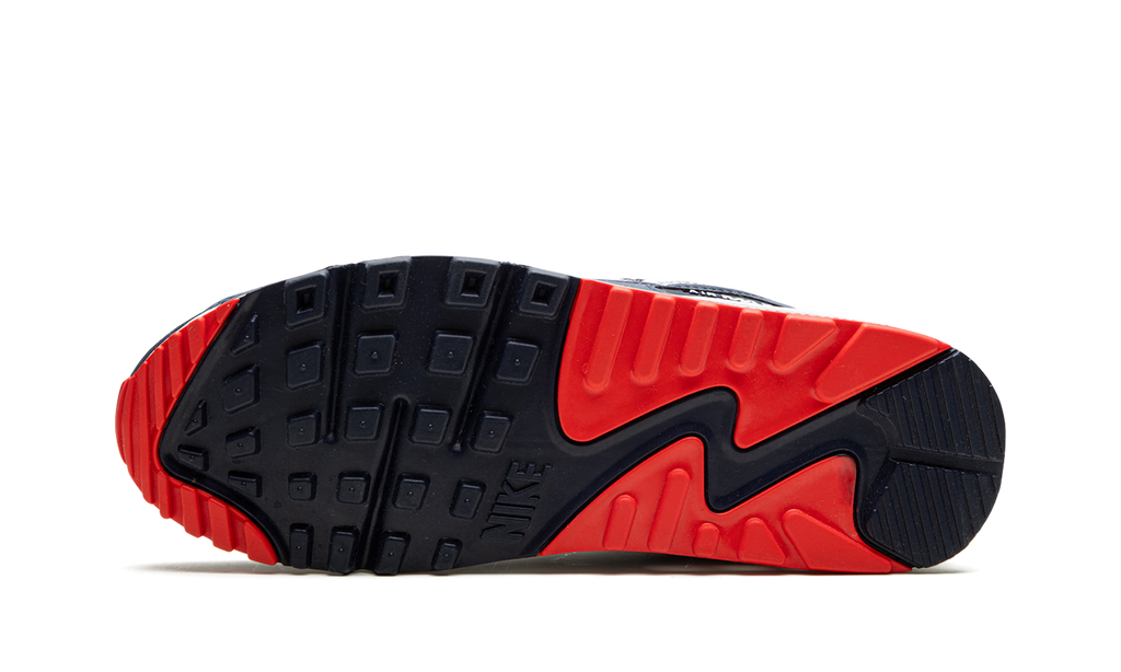 "Navy / Crimson" Air Max 90 DM0029 400 - product image from the listing.