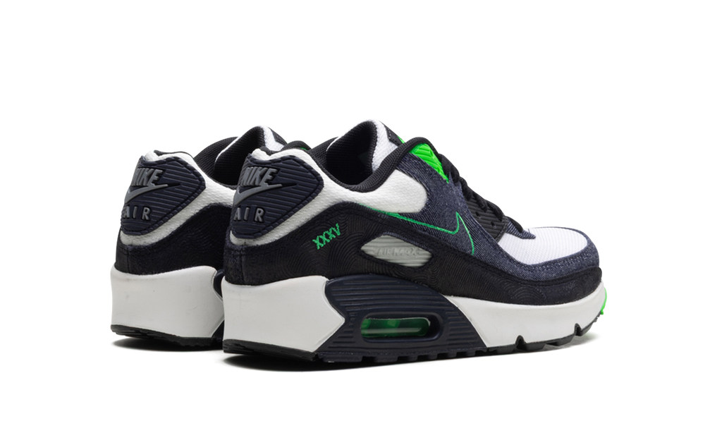 "Scream Green" AIR MAX 90 LTR SE GS DN4376 001 - product image from the listing.