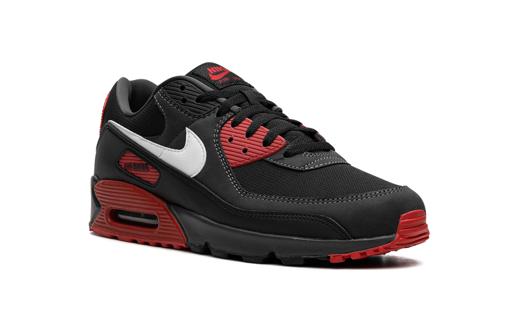 "Black / Red" Air Max 90 FB9658 001 - product image from the listing.