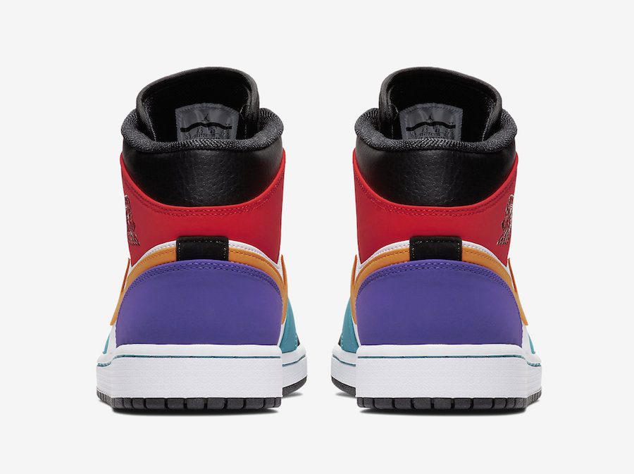 Multicolor - Jordan 1 Mid 554724 - product image from the listing.