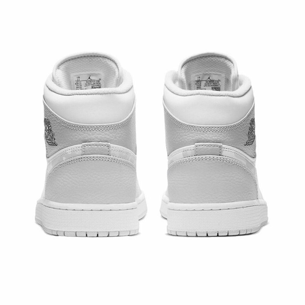 Grey Camo Swoosh - Jordan 1 MID SE GS DC9035 - product image from the listing.