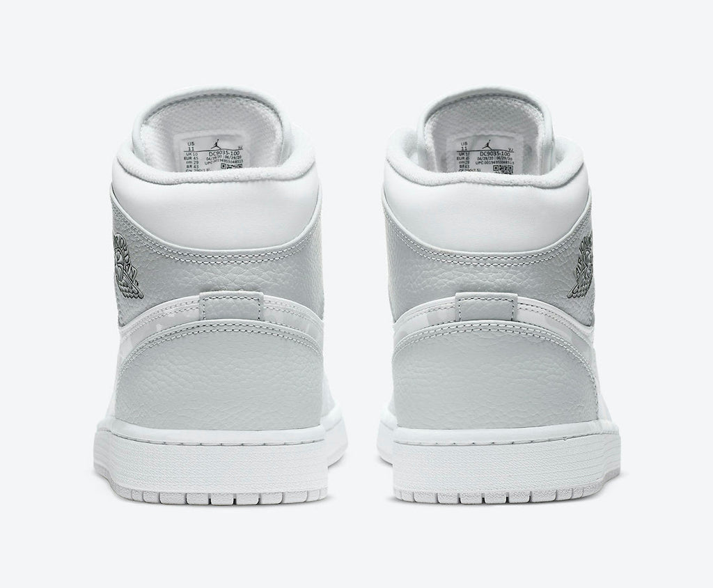 White Camo - Jordan 1 Mid - product photo shown in the listing for this item.