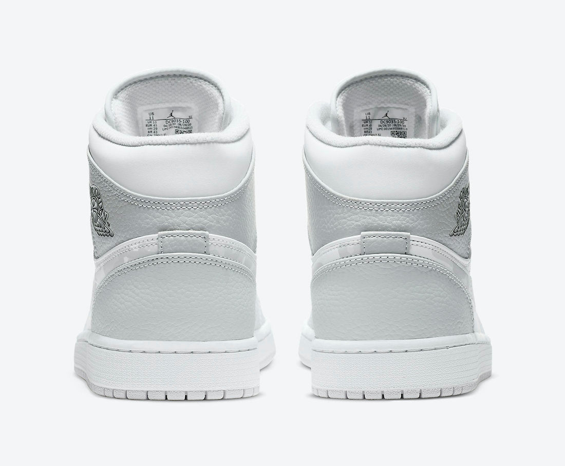White Camo - Jordan 1 Mid - product photo shown in the listing for this item.