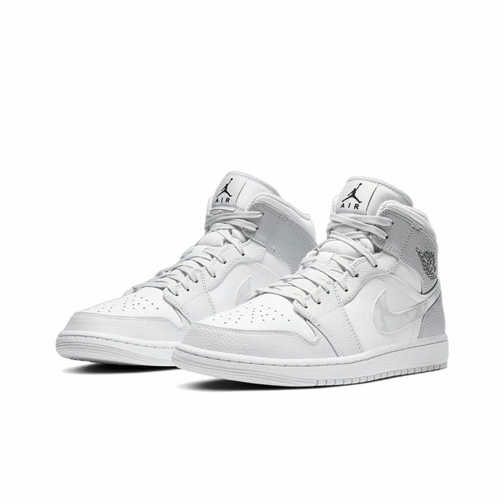 White Camo - Jordan 1 Mid - product photo shown in the listing for this item.