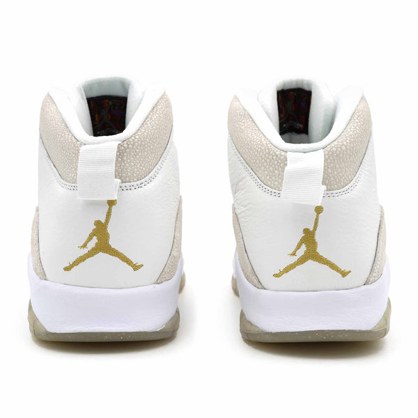 Jordan 10 Retro Drake OVO in White - product image from the listing.