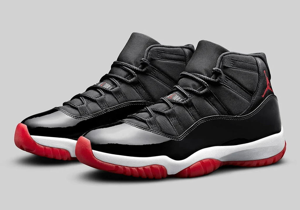 Bred - Jordan 11 Retro - product photo shown in the listing for this item.
