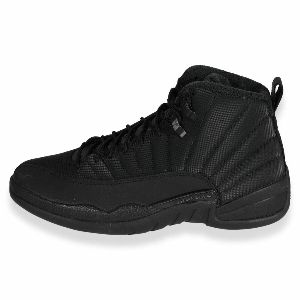 Jordan 12 Retro Winterized Triple in Black - product image from the listing.
