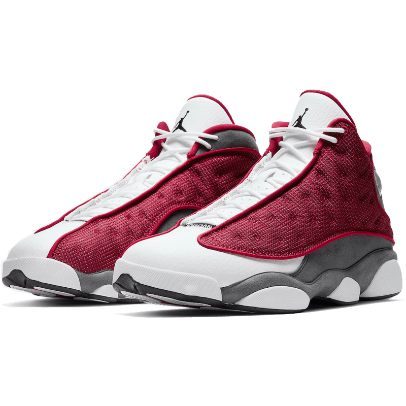 Jordan 13 Retro Gym Red Flint in Grey - product image from the listing.