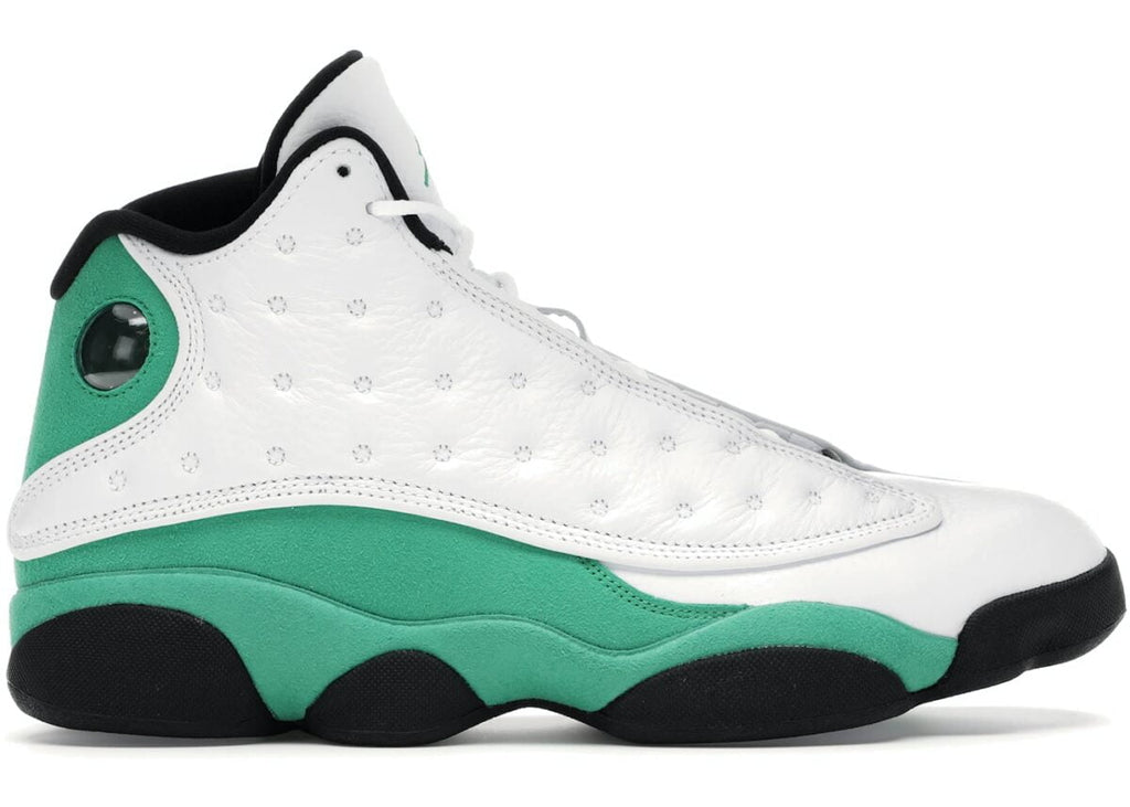 Jordan 13 Retro White Lucky in Green - product image from the listing.