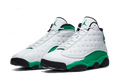 Jordan 13 Retro White Lucky in Green - product image from the listing.