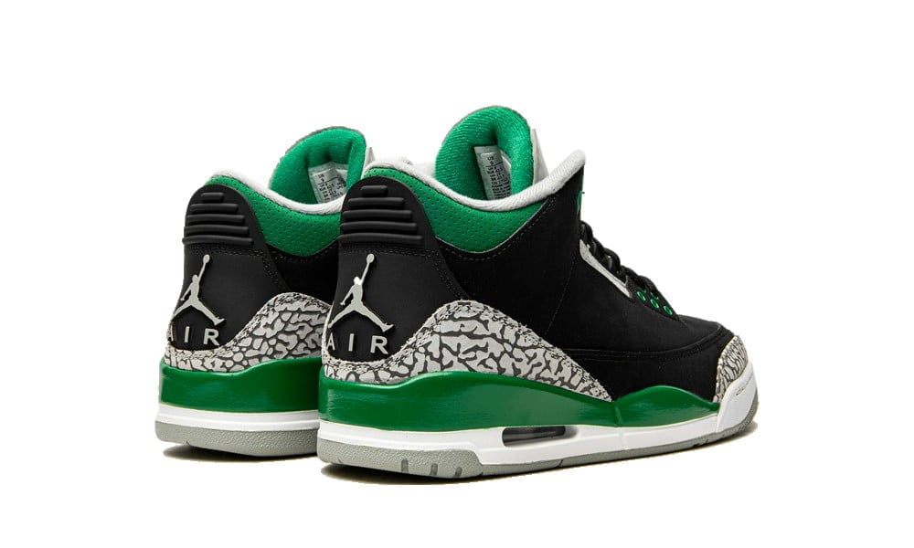 Jordan 3 Retro Pine in Green - product image from the listing.