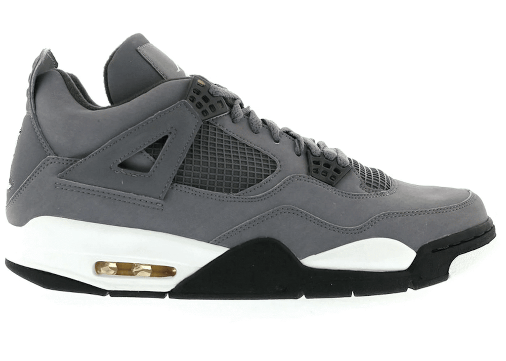 Cool Grey - Jordan 4 Retro 2019 - product image from the listing.