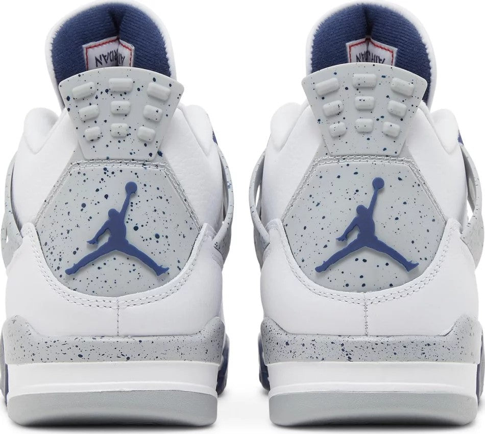 Jordan 4 Retro in Midnight Navy - product image from the listing.