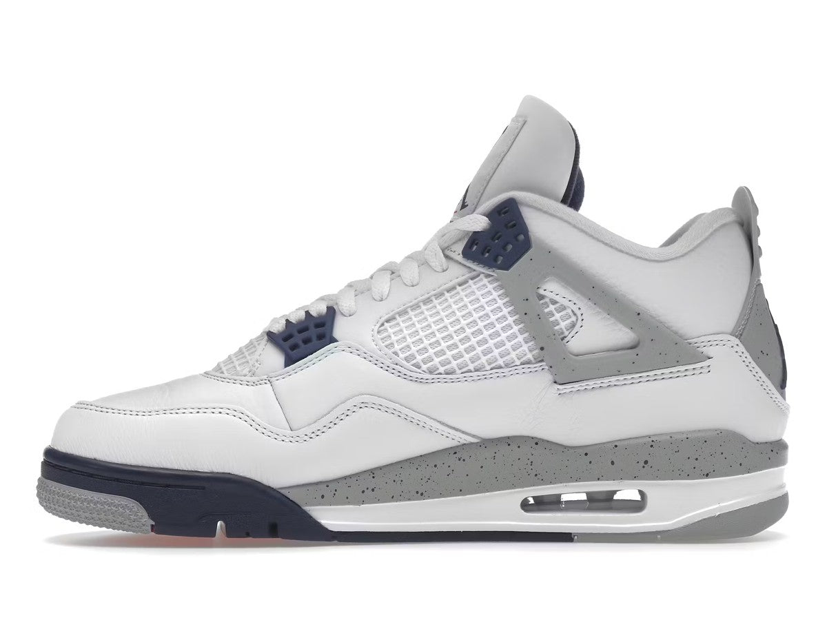 Jordan 4 Retro in Midnight Navy - product image from the listing.