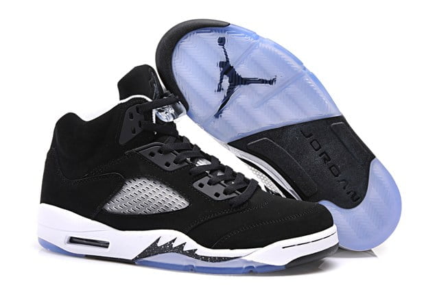 Jordan 5 Retro Oreo in Black White Cool Gray - product image from the listing.