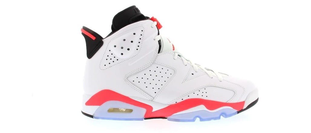 Infrared White (2014) - Jordan 6 Retro - product image from the listing.