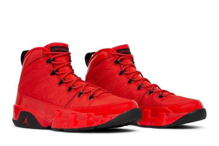 Jordan 9 Retro Chile in Red - product image from the listing.