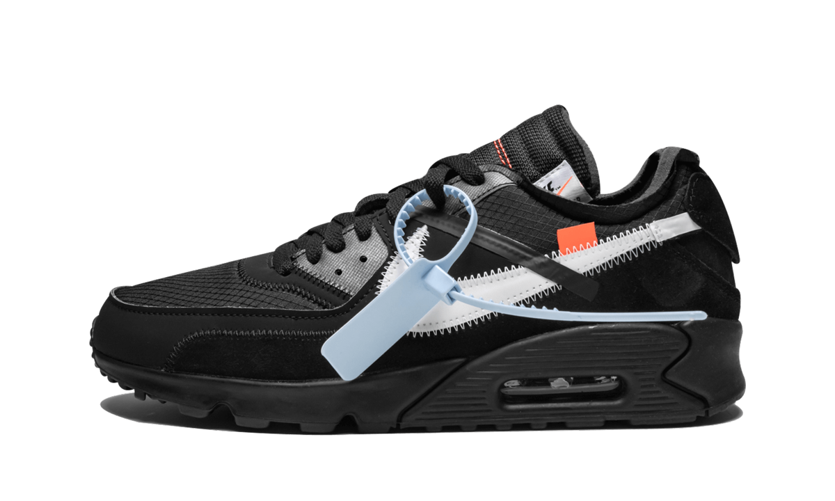 "Off-White - Black" The 10: Air Max 90 AA7293 001 - product image from the listing.