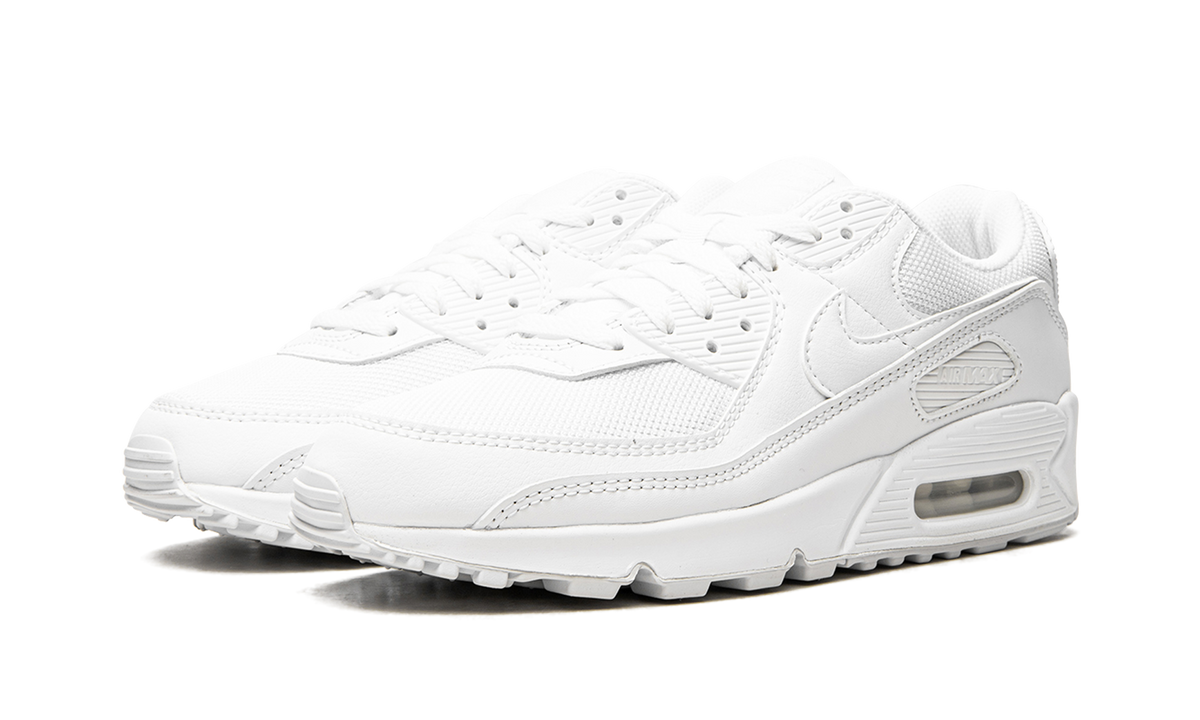 Women's AIR MAX 90 MNS "Triple White" CQ2560 100 - product image from the listing.