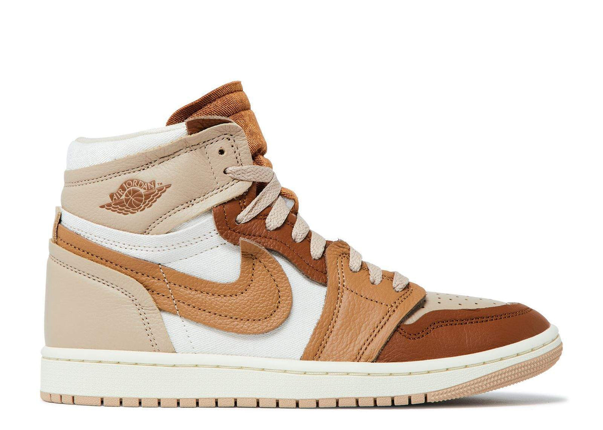 Wmns Air Jordan 1 High Method Of Make Legend Medium Brown Sneaker - product image from the listing.
