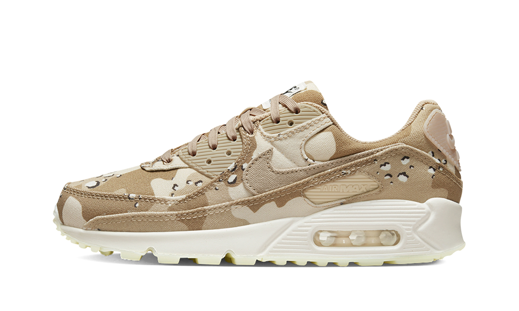 Women's AIR MAX 90 "Desert Camo" DX2313 200 - product image from the listing.