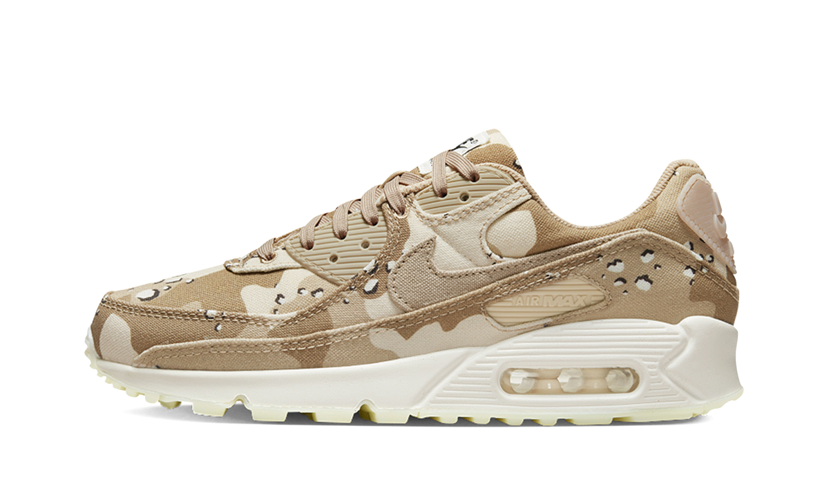 Women's AIR MAX 90 "Desert Camo" DX2313 200 - product image from the listing.