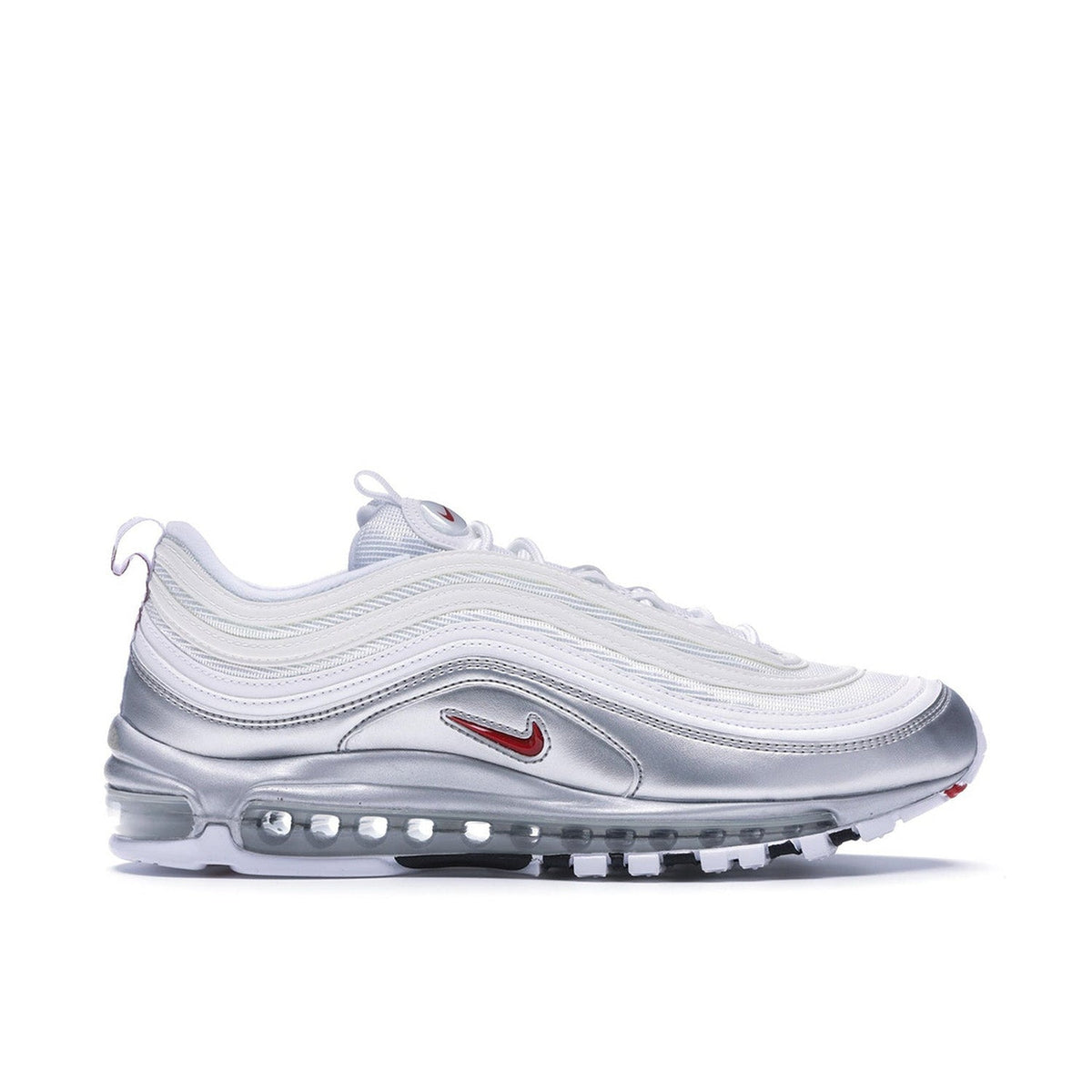 Nike Air Max 97 in Silver White - product image from the listing.
