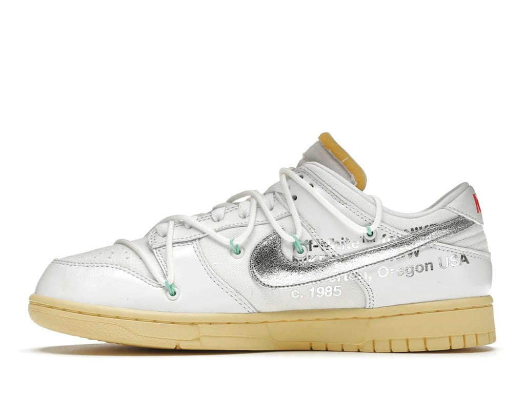Dunk Low Off-White Lot 1 by Nike - product image from the listing.