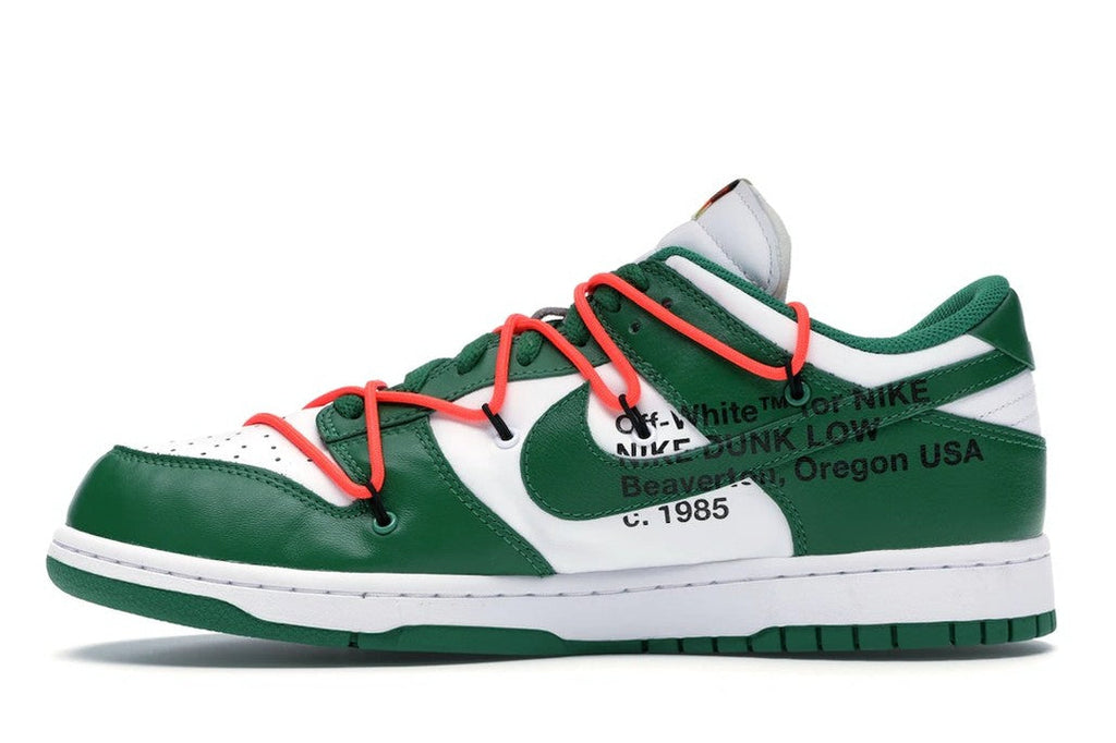 Nike Dunk Low Off-White Pine in Green - product image from the listing.