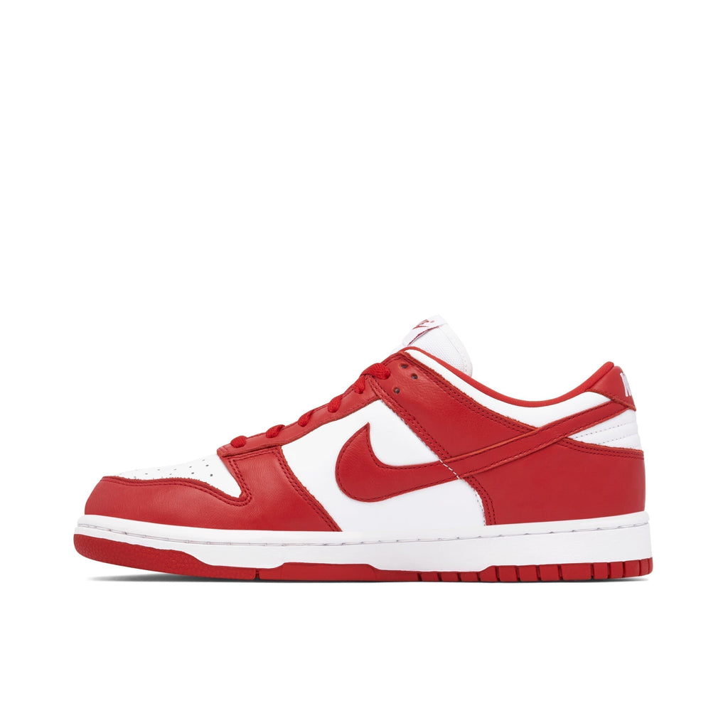 Nike Dunk Low SP in University Red - product image from the listing.