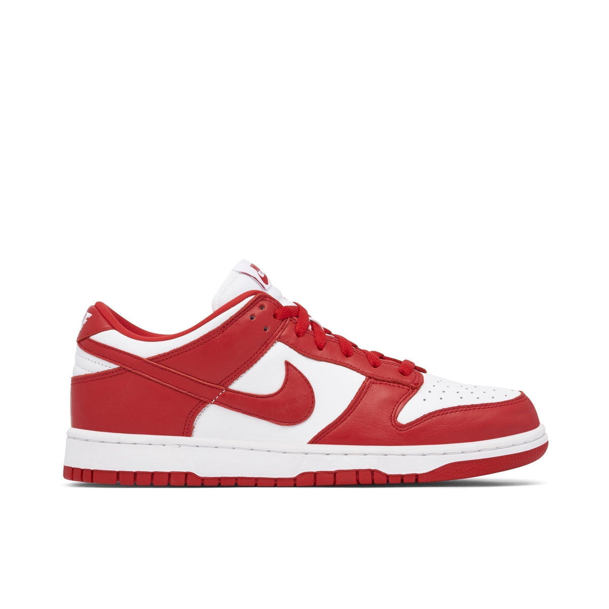 Nike Dunk Low SP in University Red - product image from the listing.