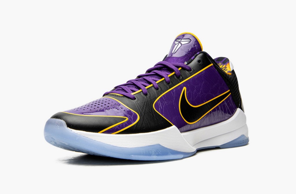 Kobe 5 Protro Lakers by Nike - product image from the listing.