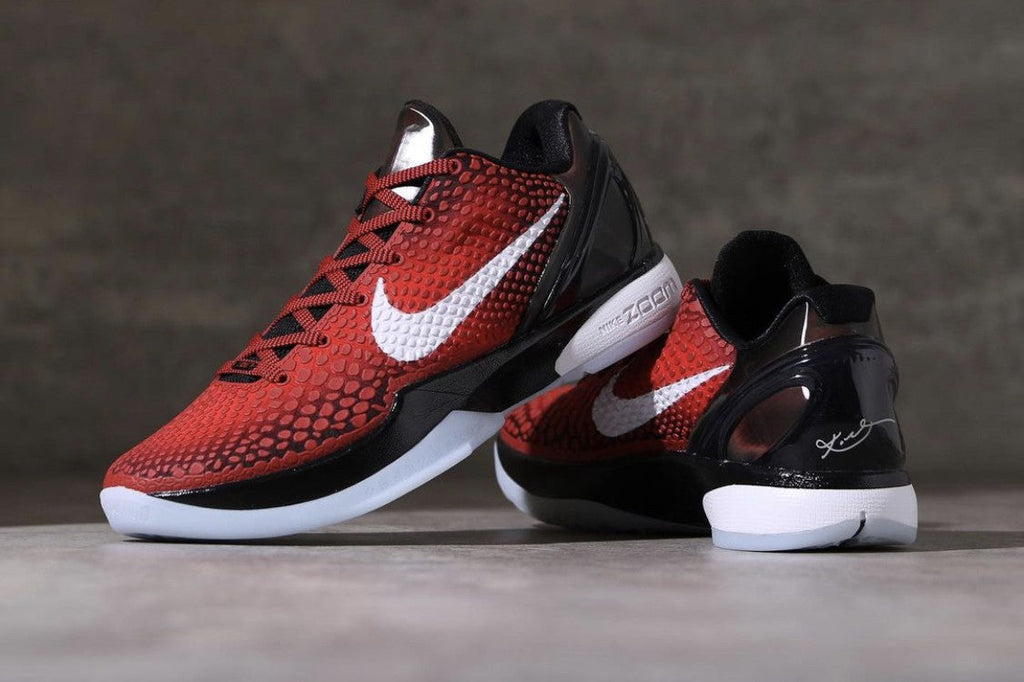 Kobe 6 Protro Challenge Red All-Star (2021) by Nike - product image from the listing.
