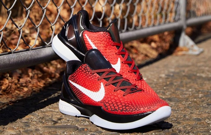 Kobe 6 Protro Challenge Red All-Star (2021) by Nike - product image from the listing.