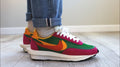 Nike LD Waffle sacai Pine in Green - product image from the listing.