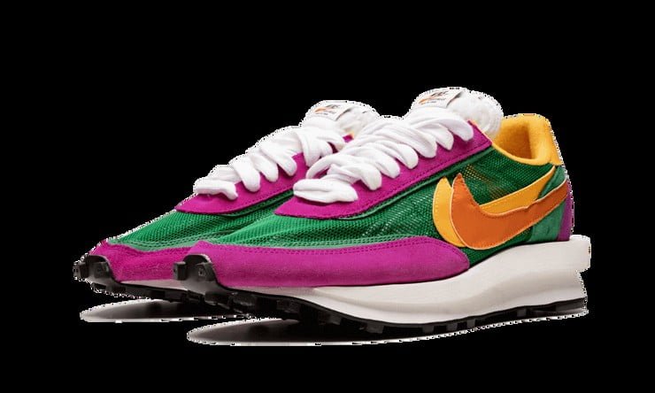 Nike LD Waffle sacai Pine in Green - product image from the listing.