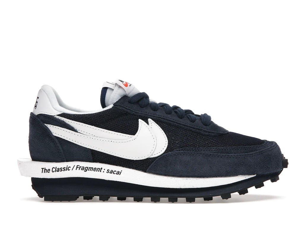 LD Waffle SF sacai Fragment Blue Void by Nike - product image from the listing.