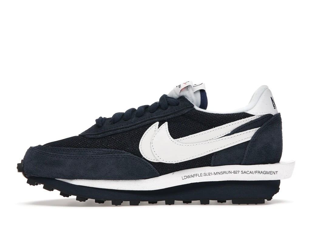 LD Waffle SF sacai Fragment Blue Void by Nike - product image from the listing.