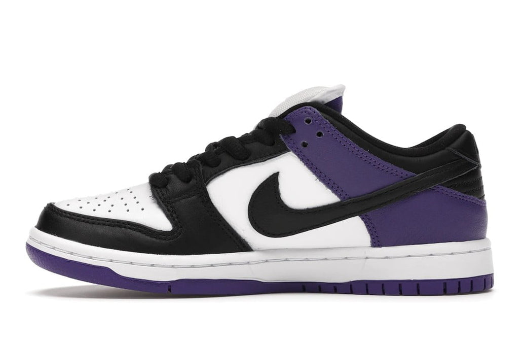 Nike SB Dunk Low Court in Purple - product image from the listing.