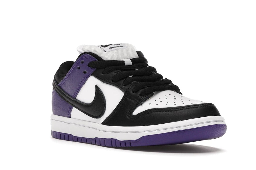 Nike SB Dunk Low Court in Purple - product image from the listing.