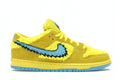 Nike SB Dunk Low Grateful Dead Bears Opti in Yellow - product image from the listing.