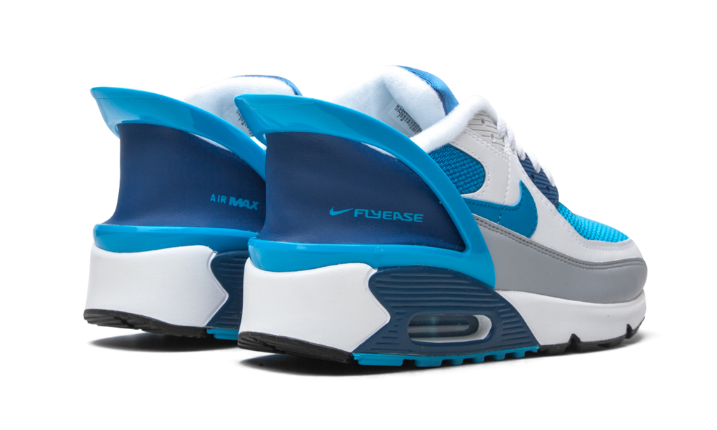 "Laser Blue" Air Max 90 FlyEase GS CV0526 103 - product image from the listing.