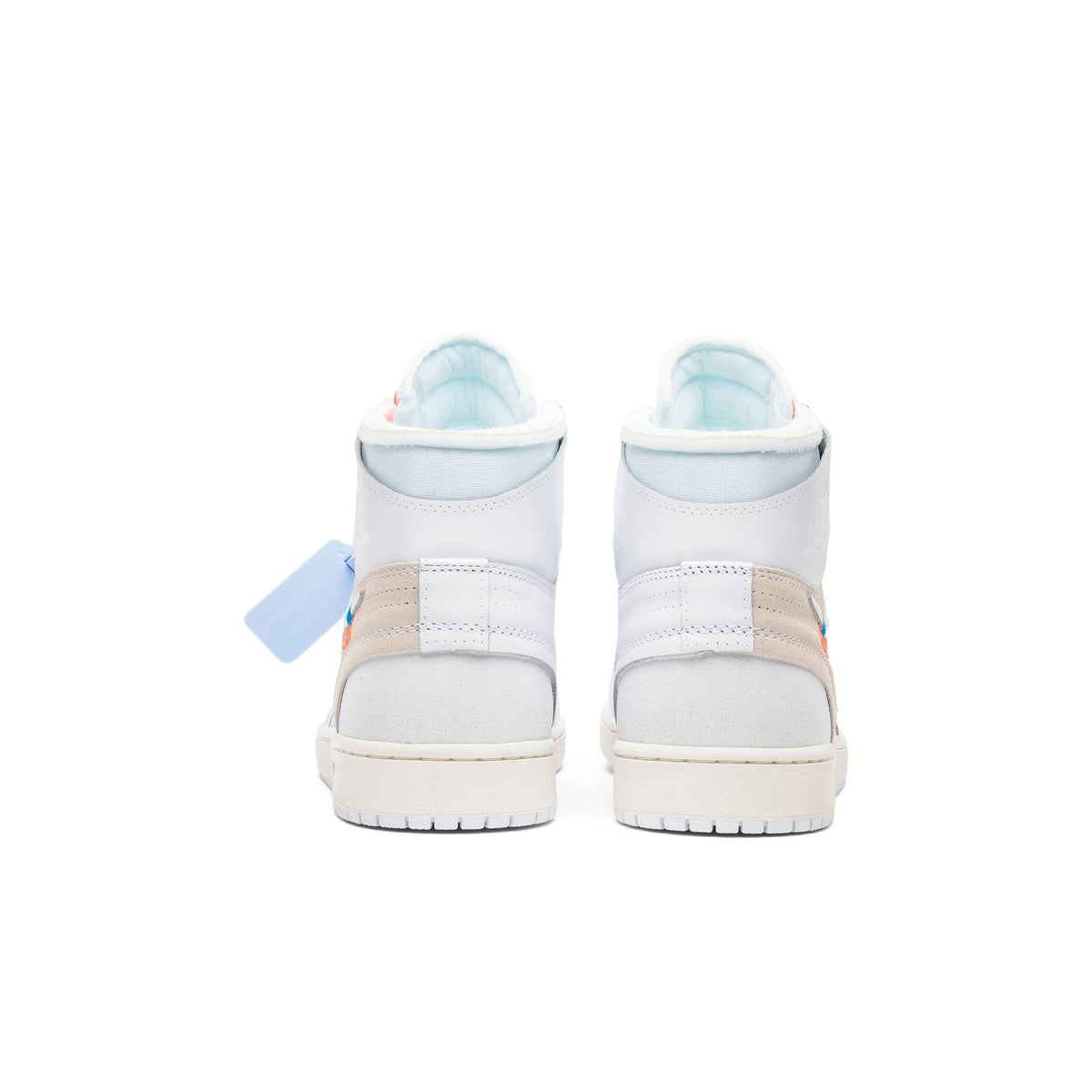 "White" Off-White x Air Jordan 1 Retro High OG 2018 AQ0818-100 - product image from the listing.