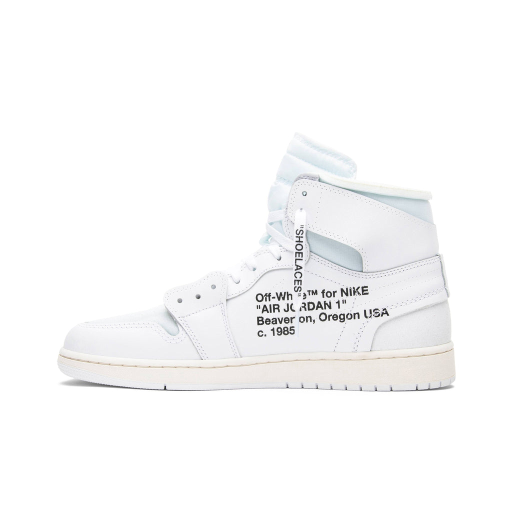 "White" Off-White x Air Jordan 1 Retro High OG 2018 AQ0818-100 - product image from the listing.