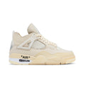 Women's Off-White x Air Jordan 4 SP Sail CV9388-100 - product image from the listing.