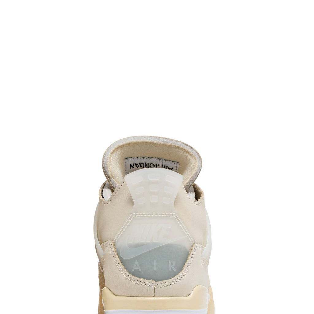 Women's Off-White x Air Jordan 4 SP Sail CV9388-100 - product image from the listing.