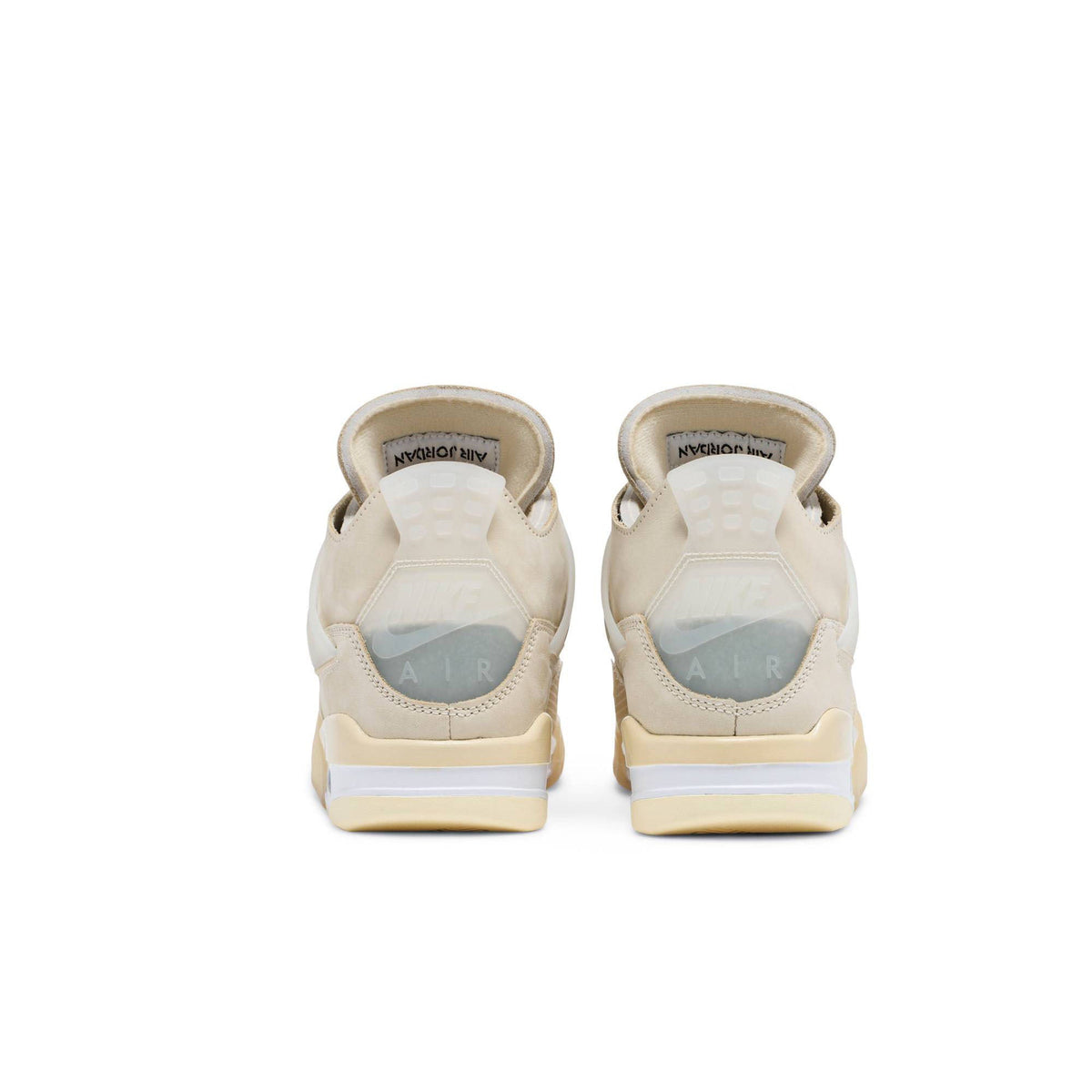 Women's Off-White x Air Jordan 4 SP Sail CV9388-100 - product image from the listing.