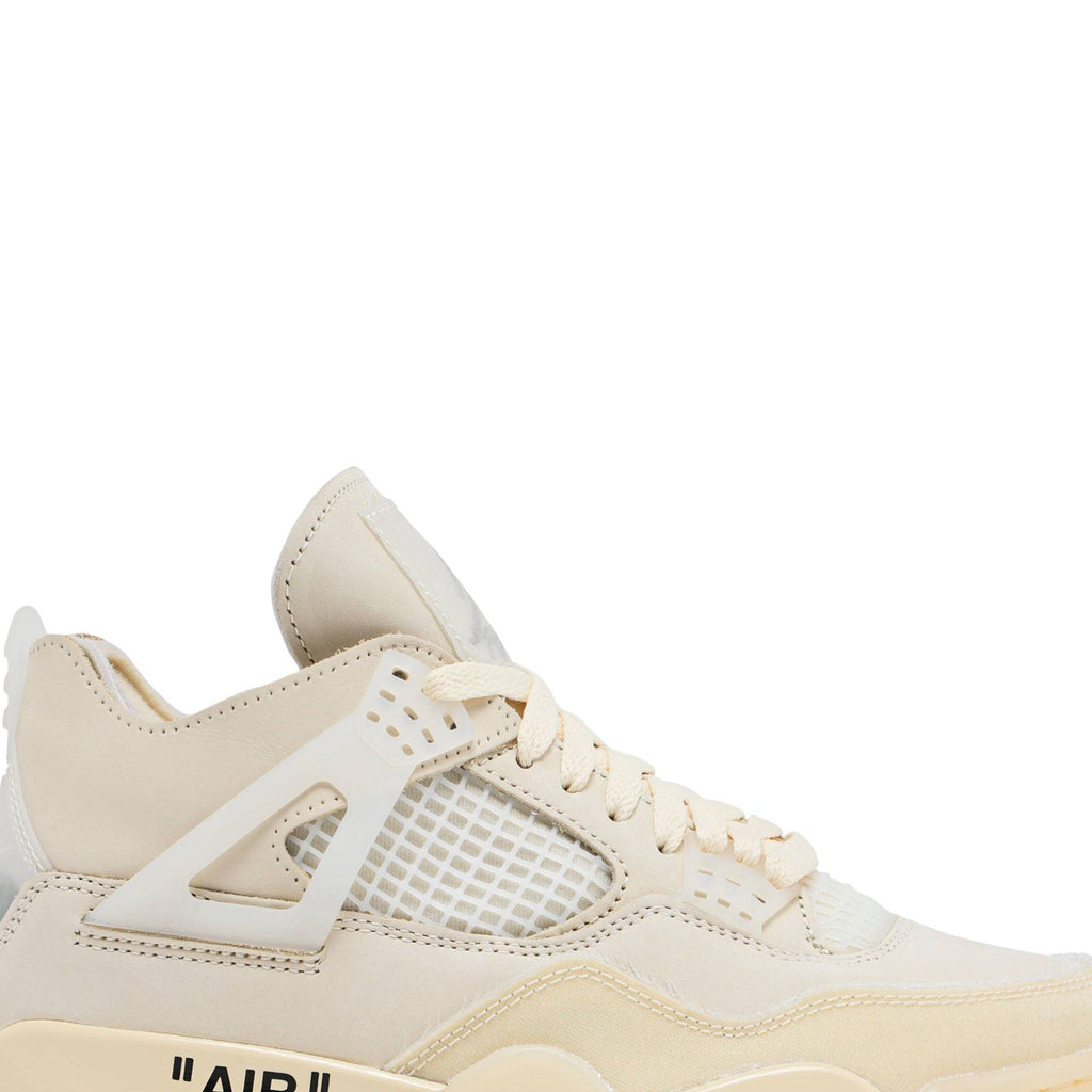 Women's Off-White x Air Jordan 4 SP Sail CV9388-100 - product image from the listing.