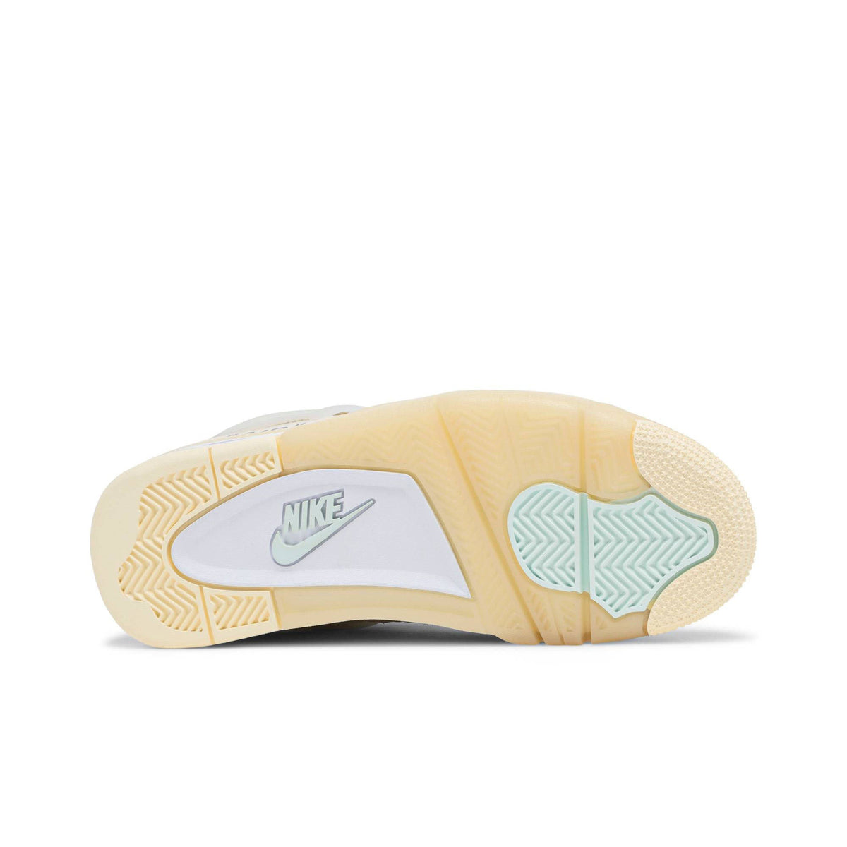 Women's Off-White x Air Jordan 4 SP Sail CV9388-100 - product image from the listing.